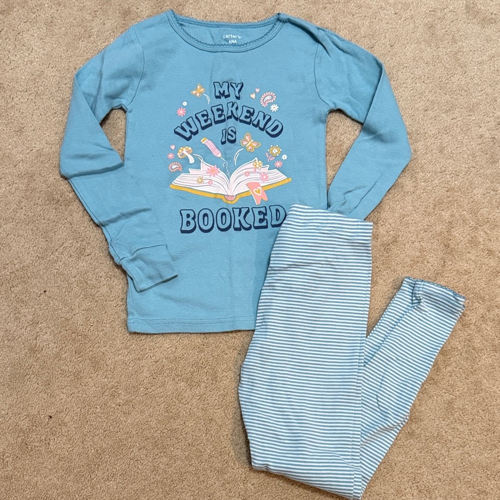 Carter's Blue Pajama Set for Kids